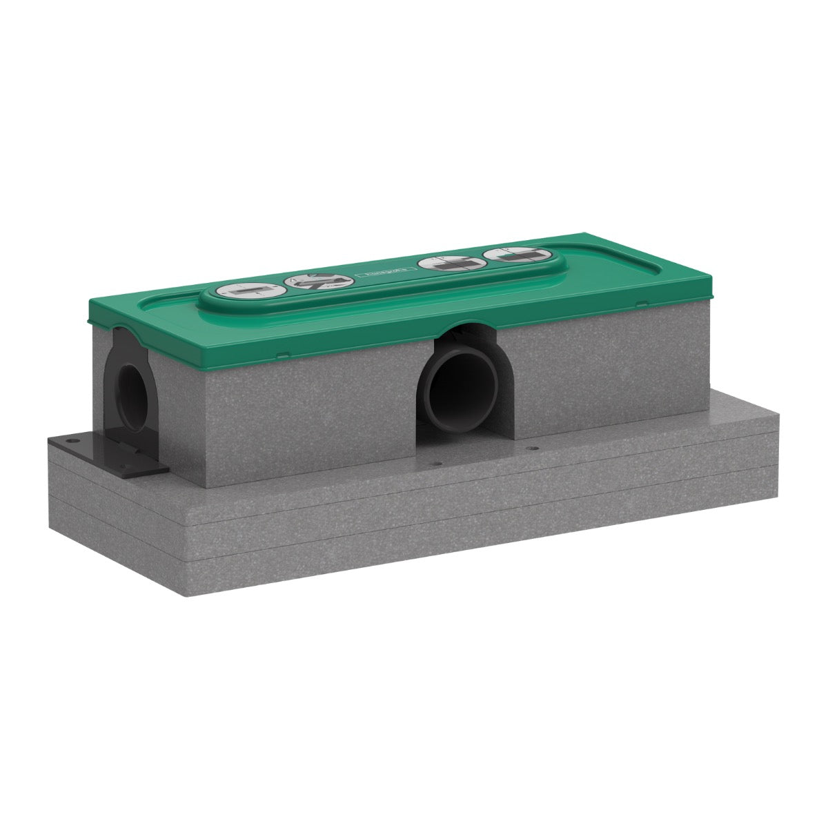 01001180 Hansgrohe uBox universal Base sifon DN50 za tuš kanaleto