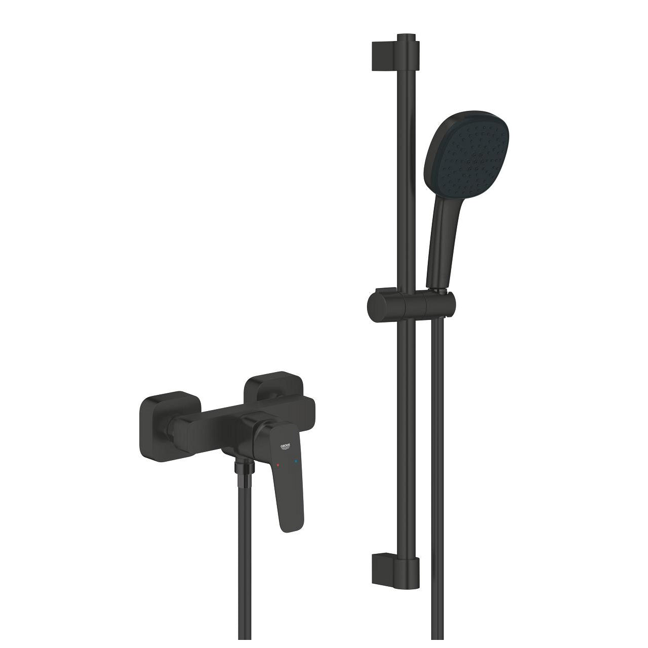 1018252430 GROHE Cubeo stenska armatura za tuš s tuš setom