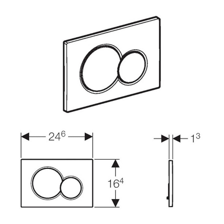SIKOGES3K6 Kolo Rekord wc školjka s kompletom Geberit Duofix 111.300.00.5 Sigma01