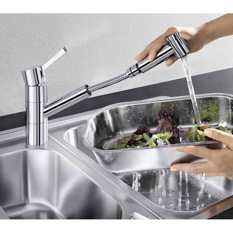 517648 Blanco Tivo-S vrtljiva izvlečna kuhinjska armatura