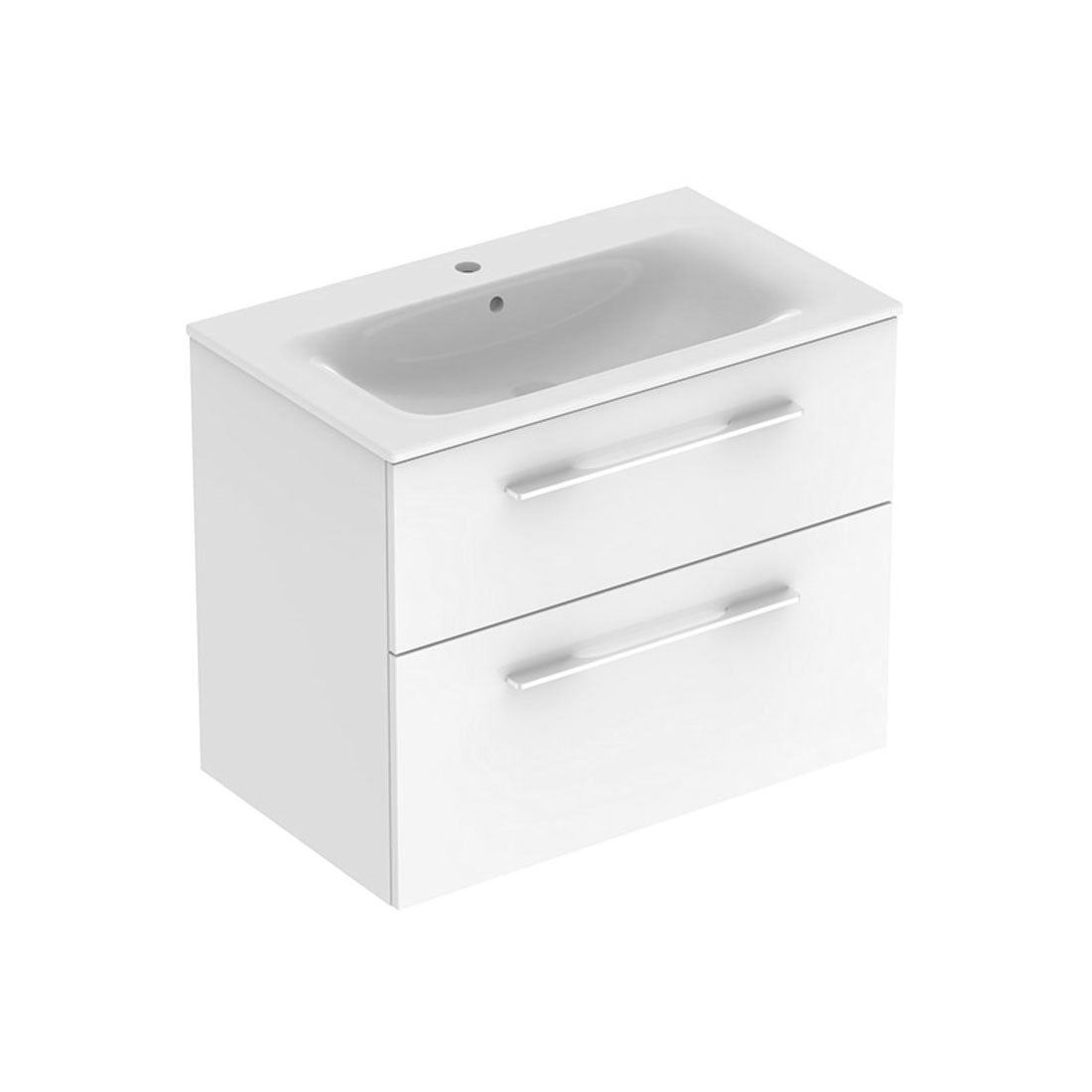 501.240.00.1 Geberit Selnova Square 80 x 50 cm umivalnik z omarico