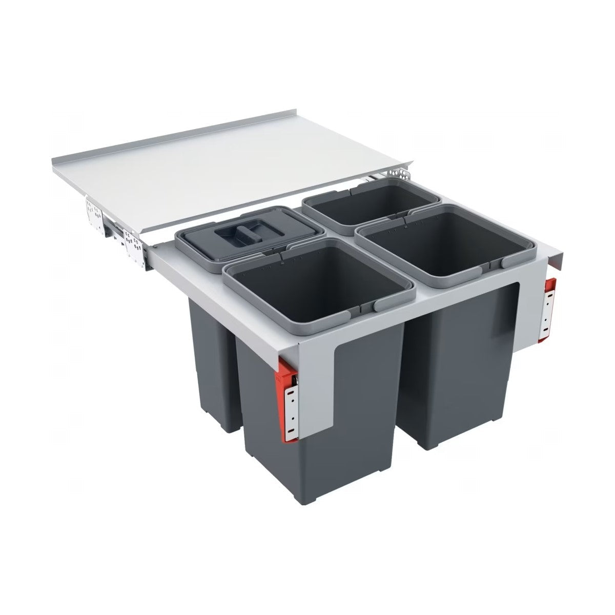 121.0200.676 Franke Garbo 60/4, 2 x 8l, 2 x 12l sorter odpadkov