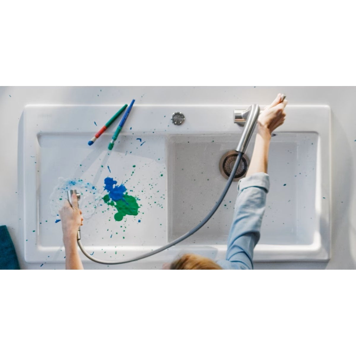 124.0335.707 Franke Mythos MTK 611-100/7 pomivalno korito iz keramike