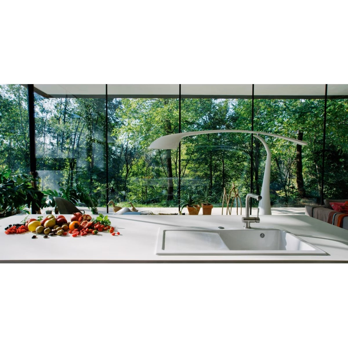 124.0335.707 Franke Mythos MTK 611-100/7 pomivalno korito iz keramike