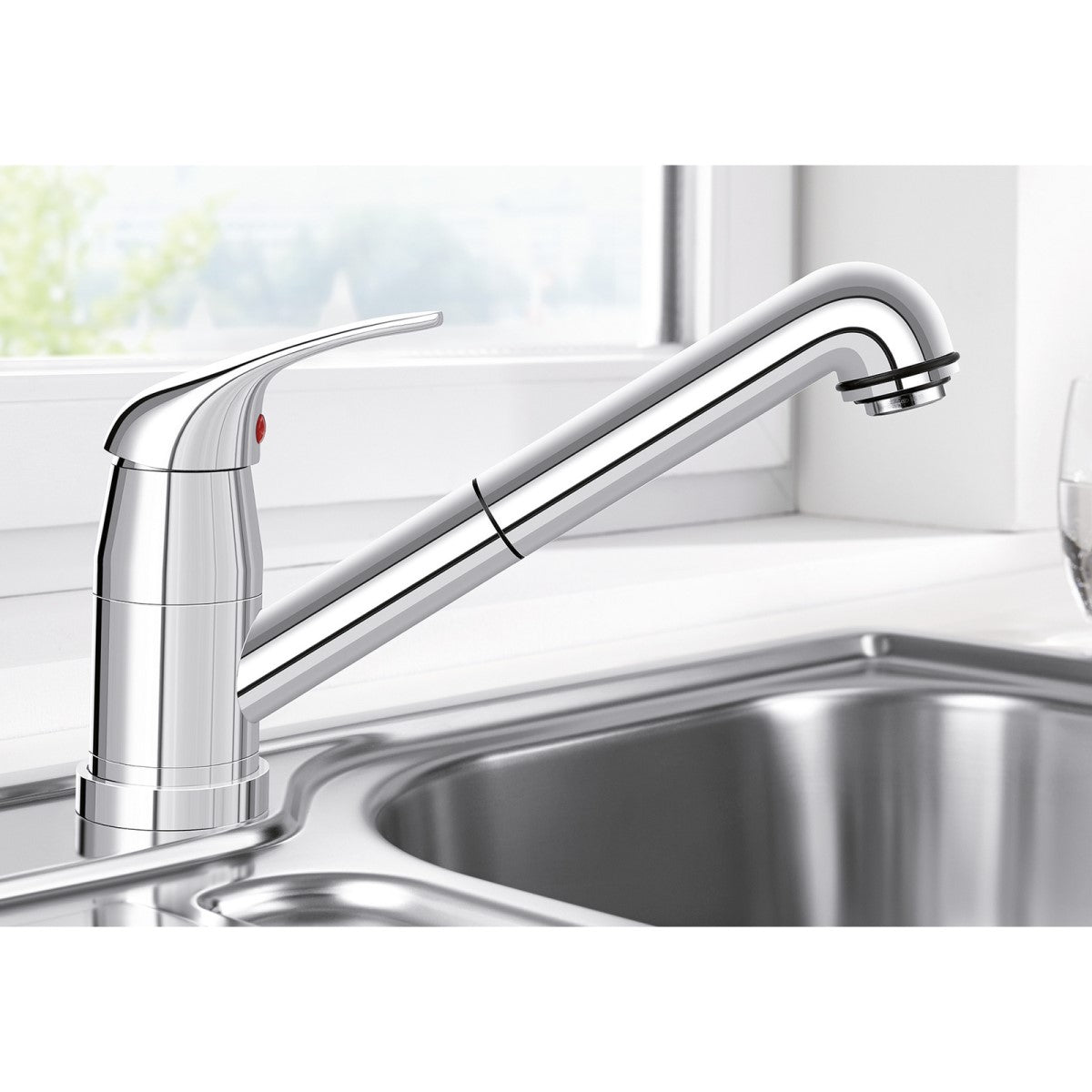 521752 Blanco Daras S-F vrtljiva izvlečna kuhinjska armatura za pod okno