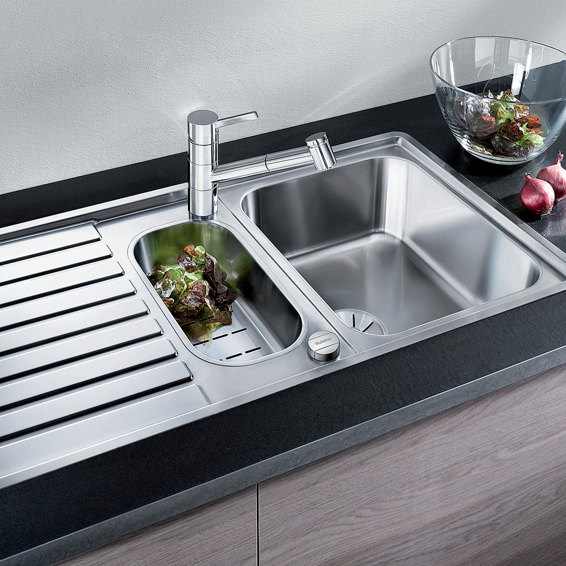 517648 Blanco Tivo-S vrtljiva izvlečna kuhinjska armatura