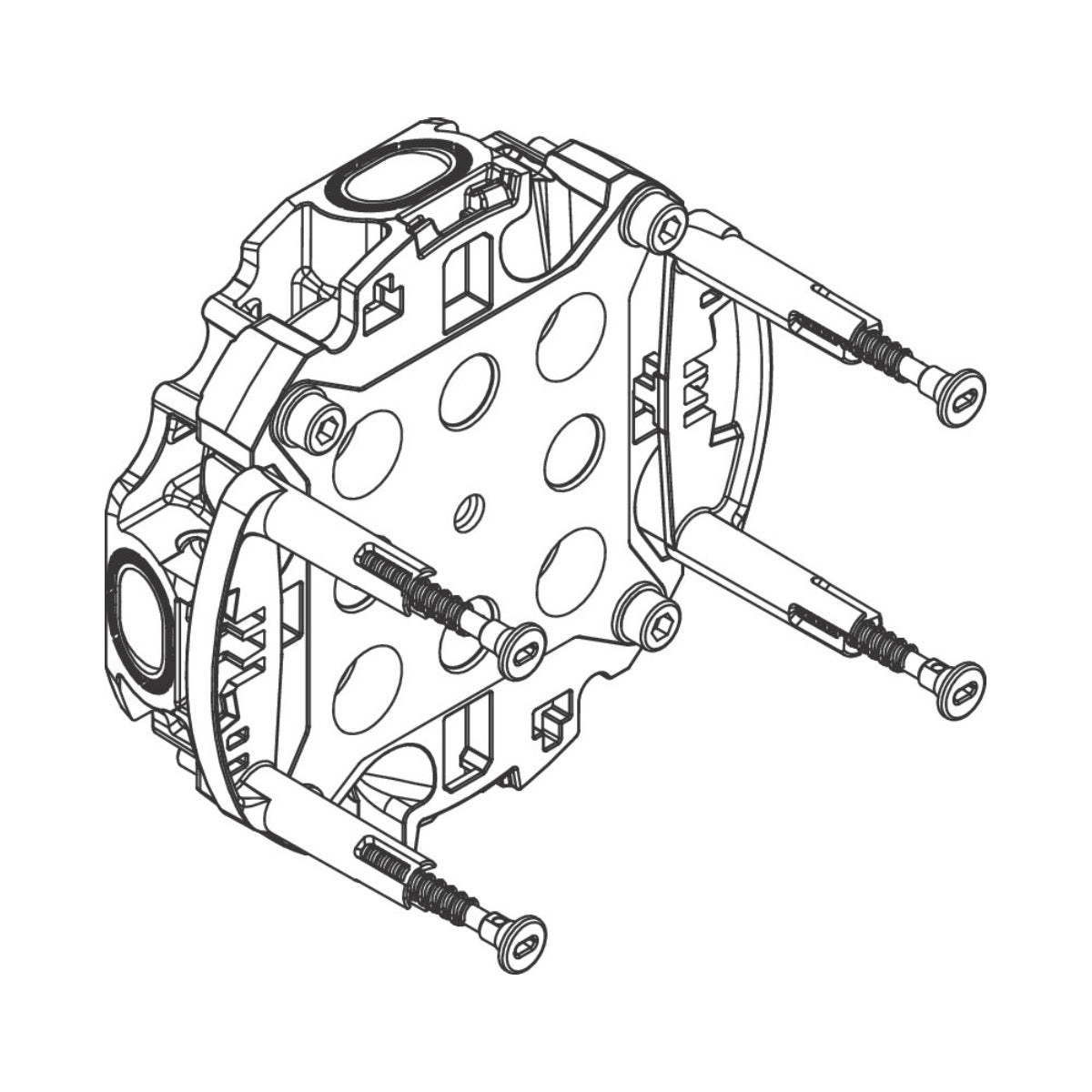 13588000 Adapter za podometni del Hansgrohe iBox universal 2