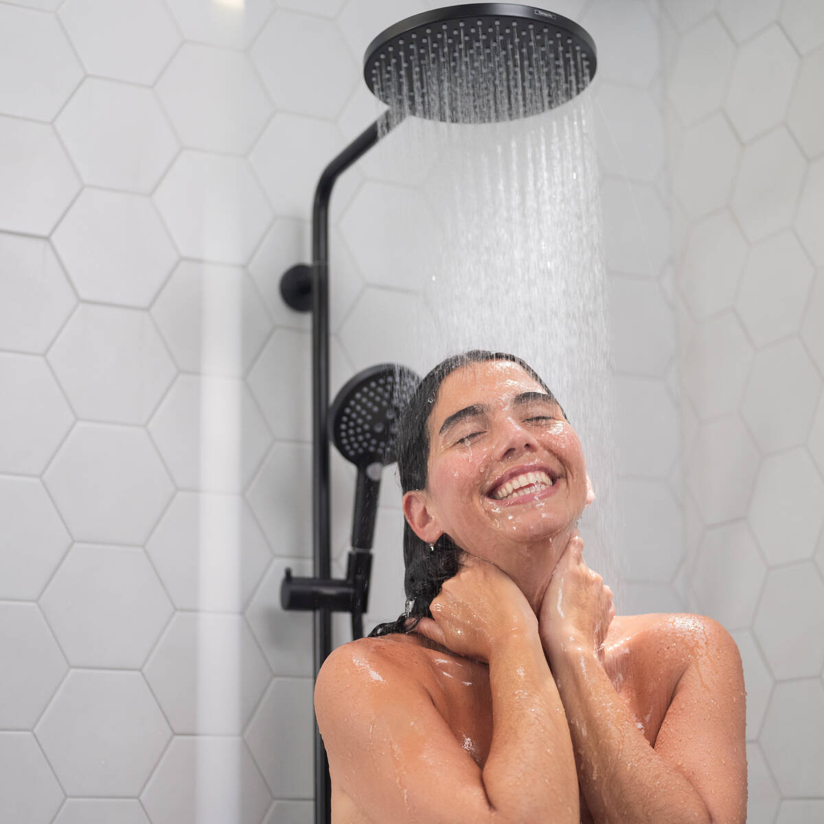 27633670 Hansgrohe Raindance Select S 240 1jet stenska termostatska armatura s tuš setom