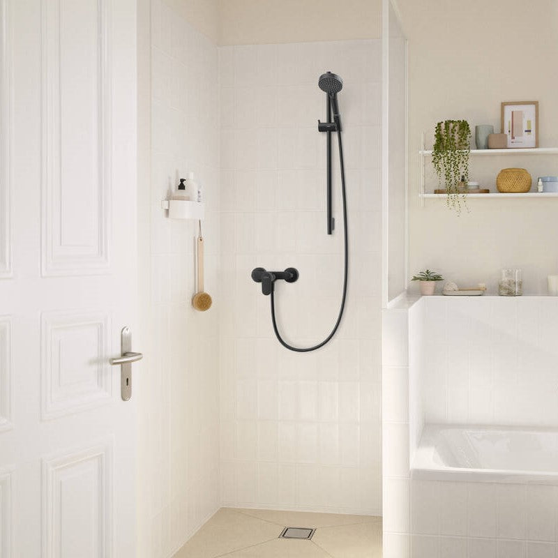 72640670 Hansgrohe Rebris S stenska armatura za tuš črna