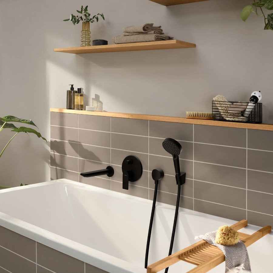 72468670 Hansgrohe Rebris E pokrivna plošča črna