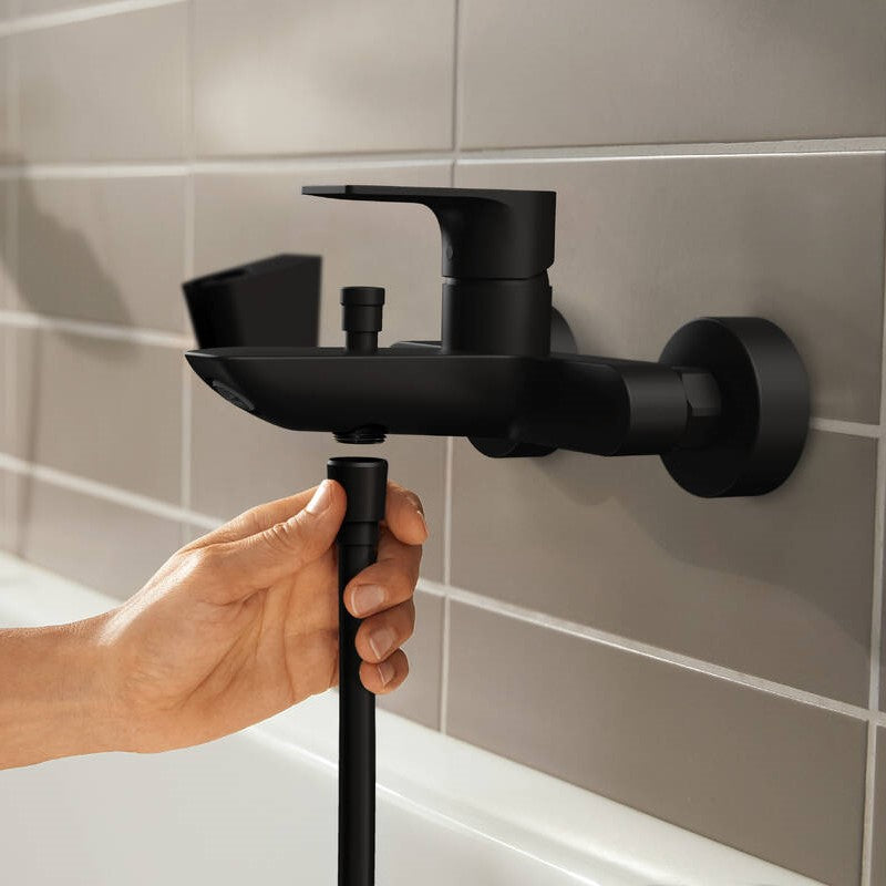 72450670 Hansgrohe Rebris E stenska armatura za kad črna