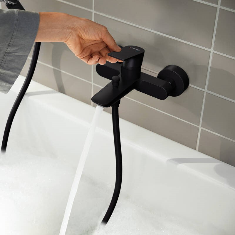 72450670 Hansgrohe Rebris E stenska armatura za kad črna