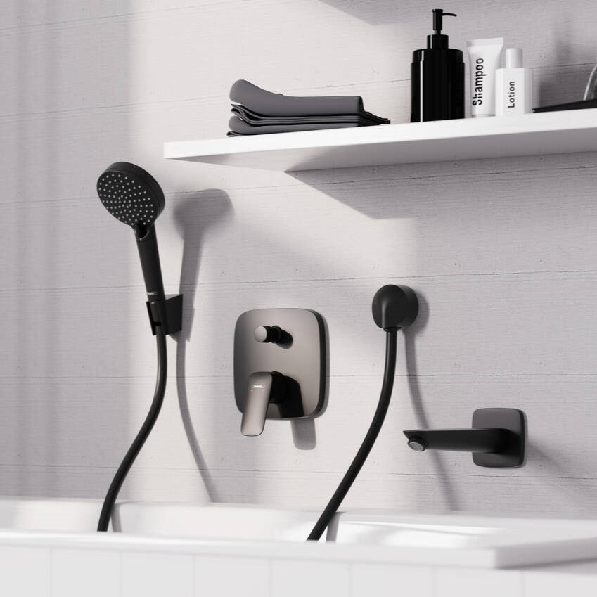 71405670 Hansgrohe Logis pokrivna plošča črna