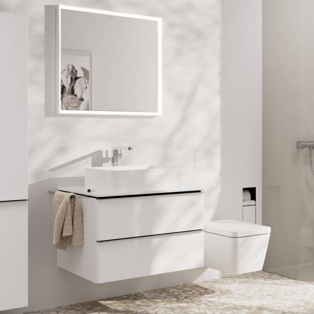 73072000 Hansgrohe Tecturis E CoolStart EcoSmart+ 240 visoka armatura za umivalnik