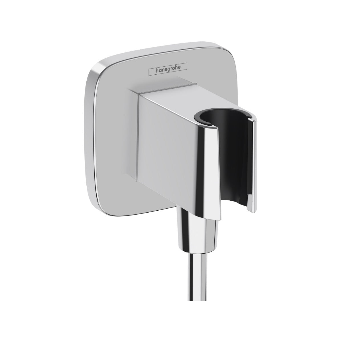 26887000 Hansgrohe FixFit Q držalo za tuš ročko z iztočnim kolenom