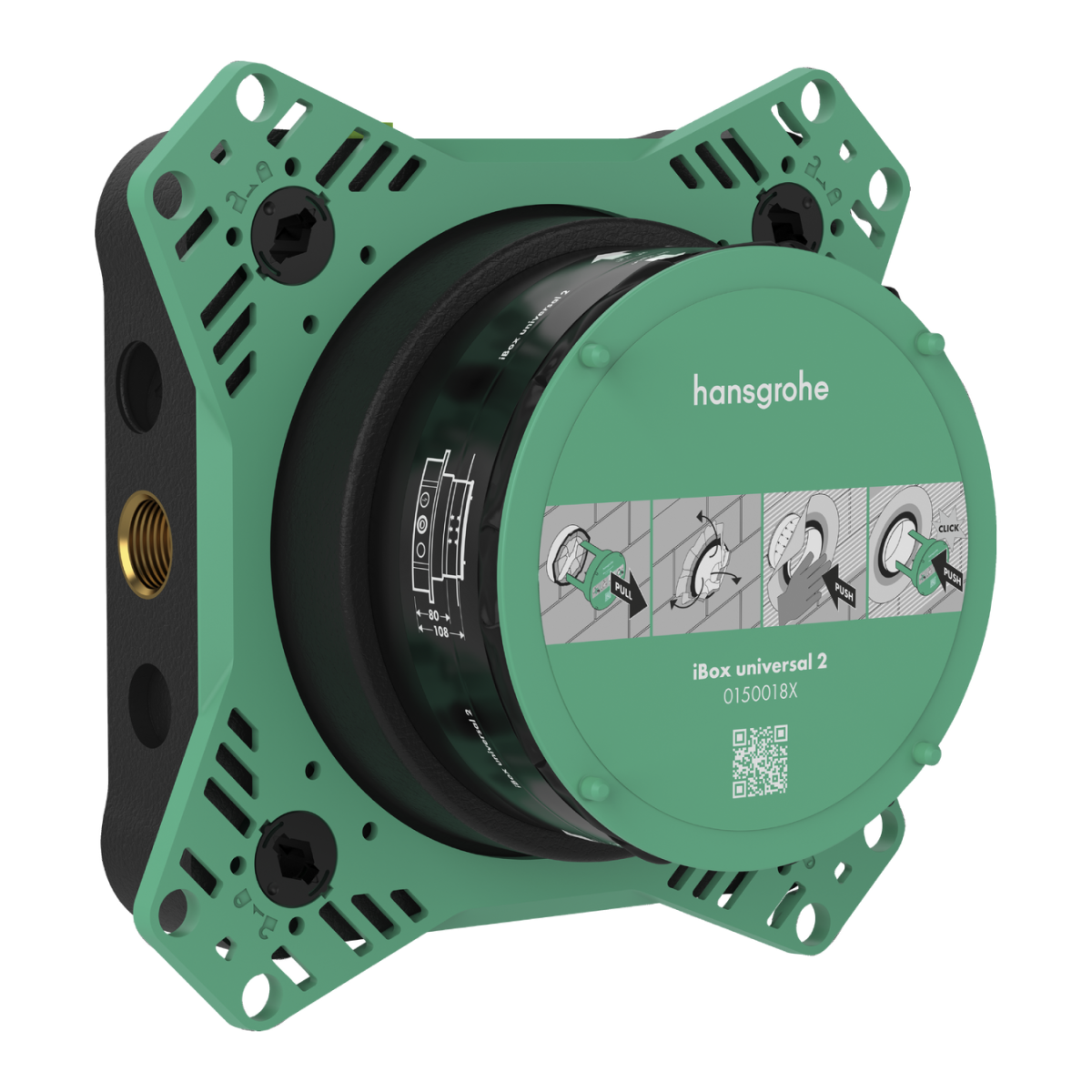 01500180 Hansgrohe iBox universal 2 podometni del