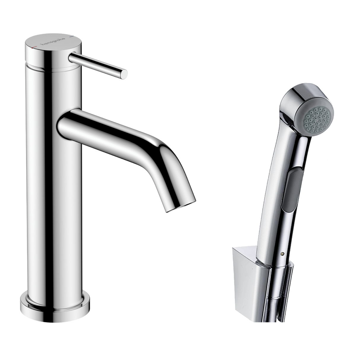 73211000 Hansgrohe Tecturis S 110 ClickClack armatura za umivalnik s higijenskim tuš setom