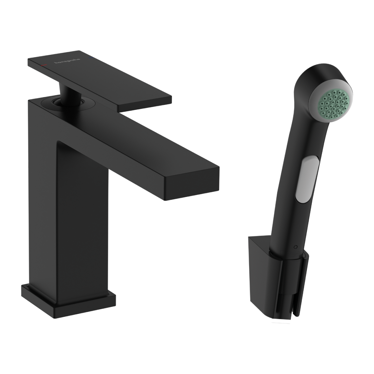 73210670 Hansgrohe Tecturis E 110 ClickClack armatura za umivalnik s higijenskim tuš setom