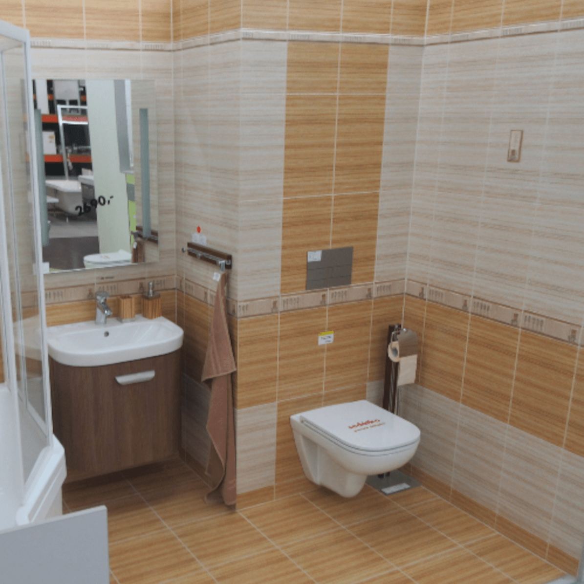 H8206140000001 Jika Deep viseča brezrobna WC školjka