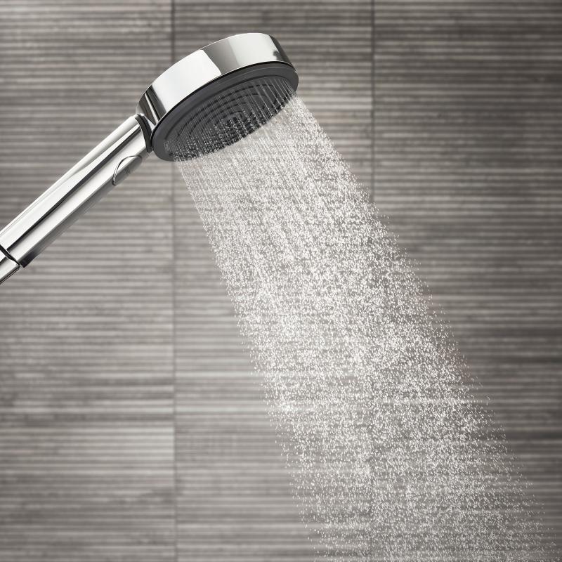 Tuš sistemi 24303670 Hansgrohe Pulsify Select tuš set brez armature črni | KOPALNICA-ONLINE.SI