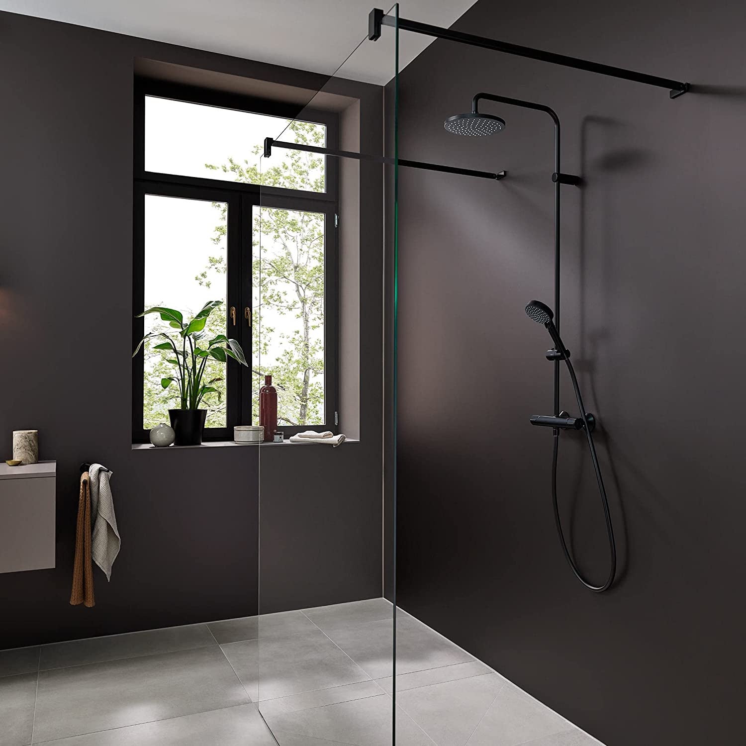 26089670 Hansgrohe Vernis Blend 200 EcoSmart termostatska armatura za tuš s tuš setom