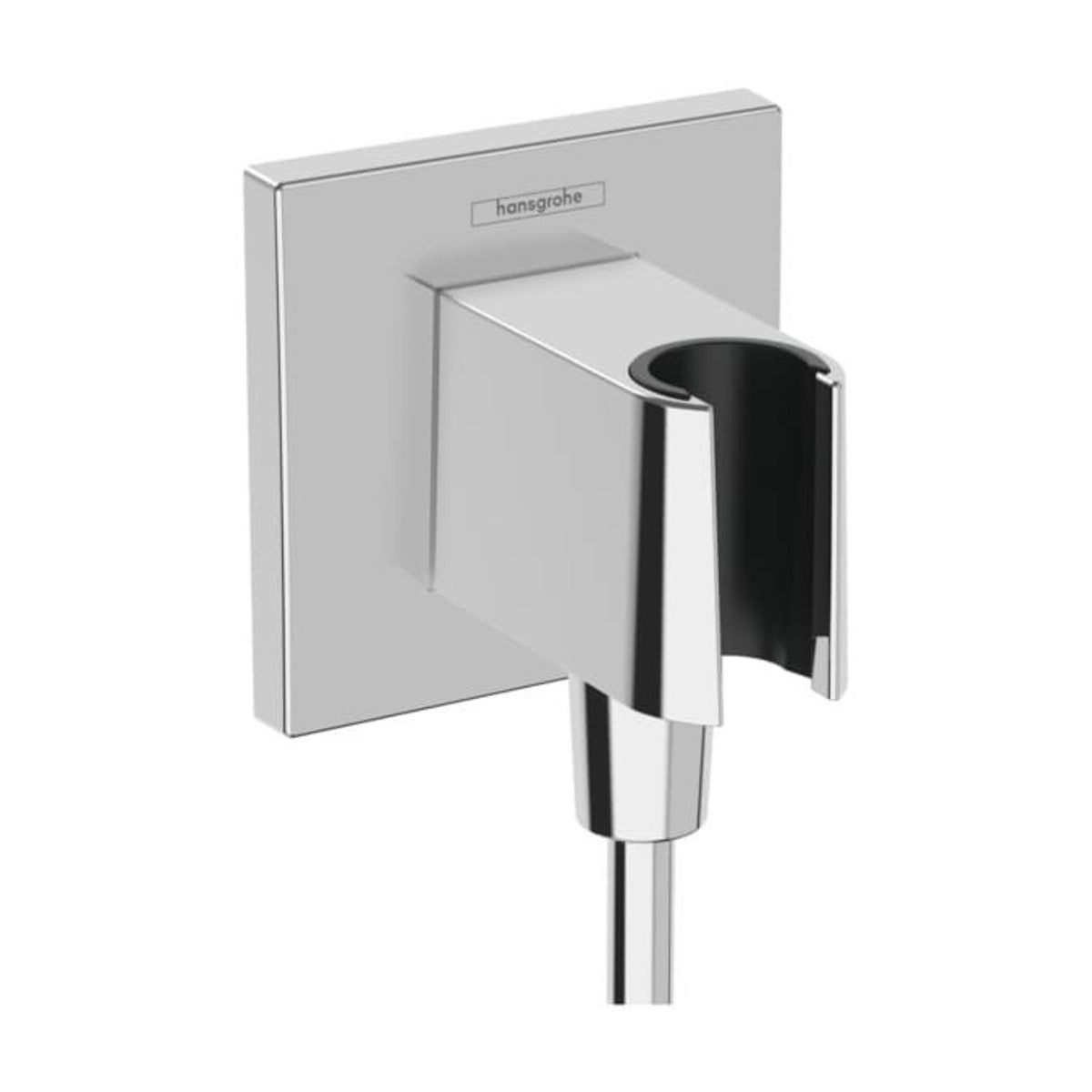 26889000 Hansgrohe FixFit E držalo za tuš ročko z iztočnim kolenom