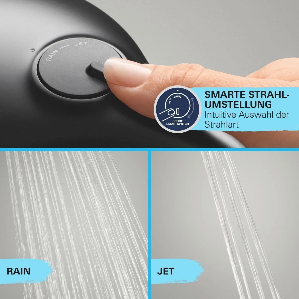 269882431 GROHE Vitalio Start 250 termostatska armatura za kad s tuš setom