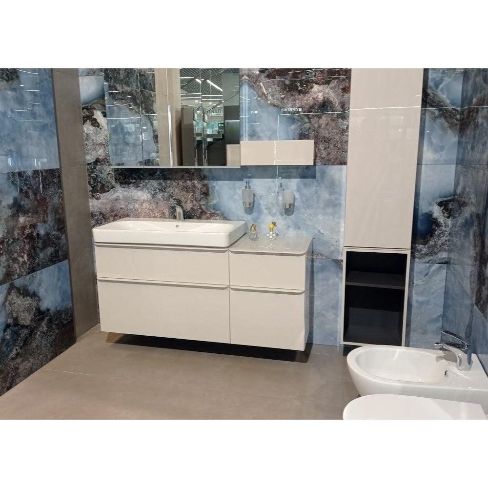 500.354.JL.1 Geberit Smyle Square 88 x 47 cm omarica za umivalnik