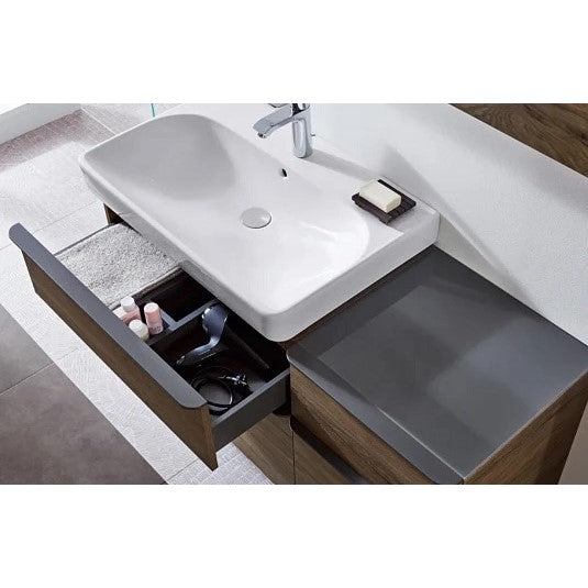 500.354.JR.1 Geberit Smyle Square 88 x 47 cm omarica za umivalnik