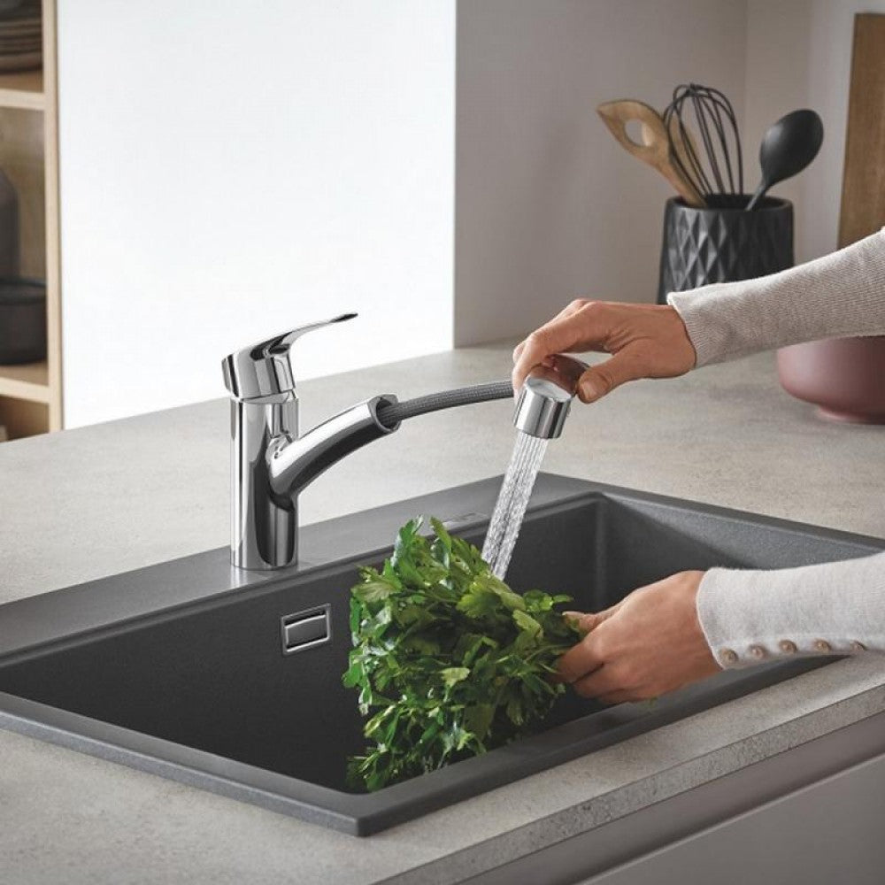 30305001 Grohe Eurosmart vrtljiva izvlečna kuhinjska armatura