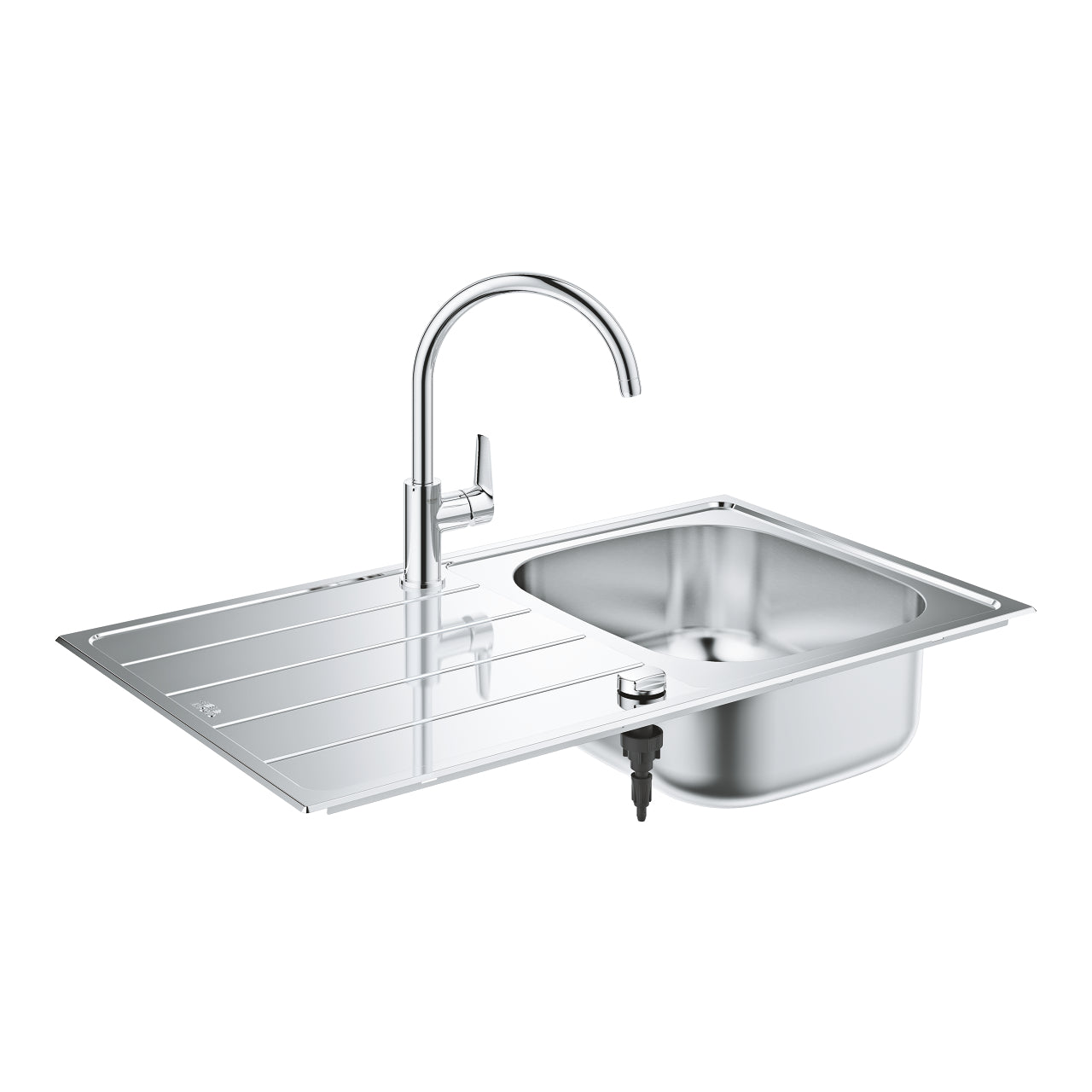 31562SD1 Grohe Set 86 x 50 cm pomivalno korito K200 s kuhinjsko pipo BauEdge