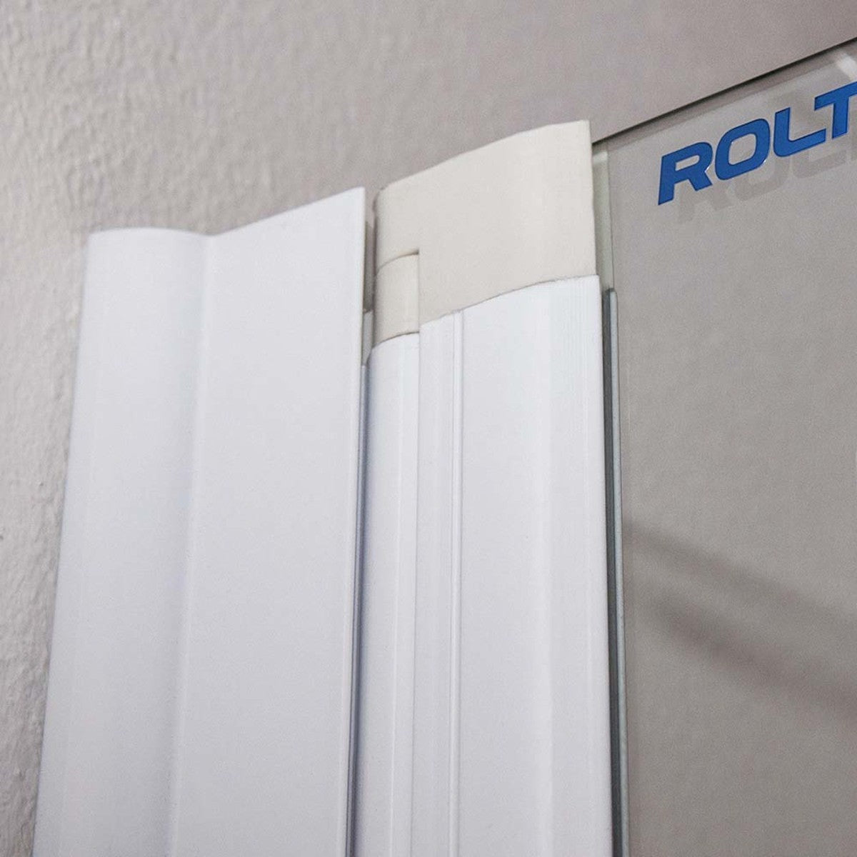 4000222 Roth Screen 130 x 75 zložljiva steklena stena za kad