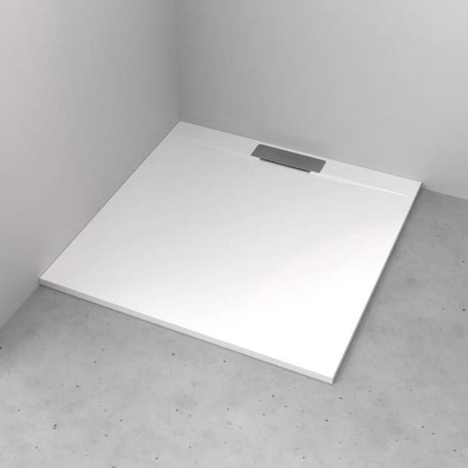 40332 Polysan Kazuko 90 x 90 cm kvadratna tuš kad iz litega marmorja