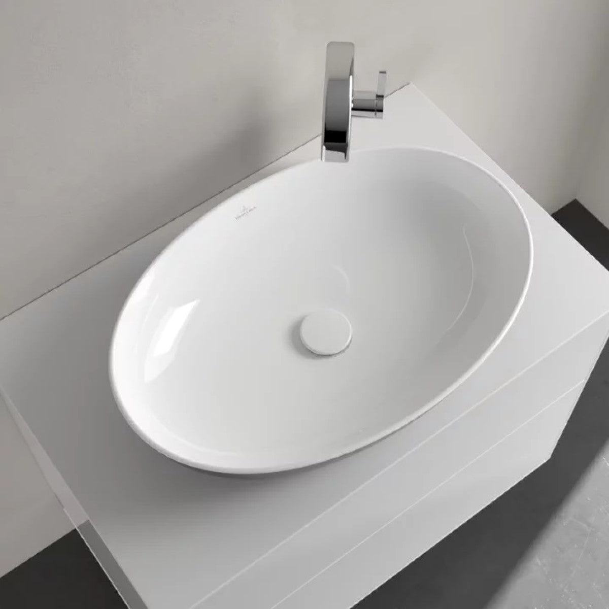 419861BCT8 Villeroy & Boch Artis 61 x 41 cm nadpultni umivalnik brez odprtine za armaturo