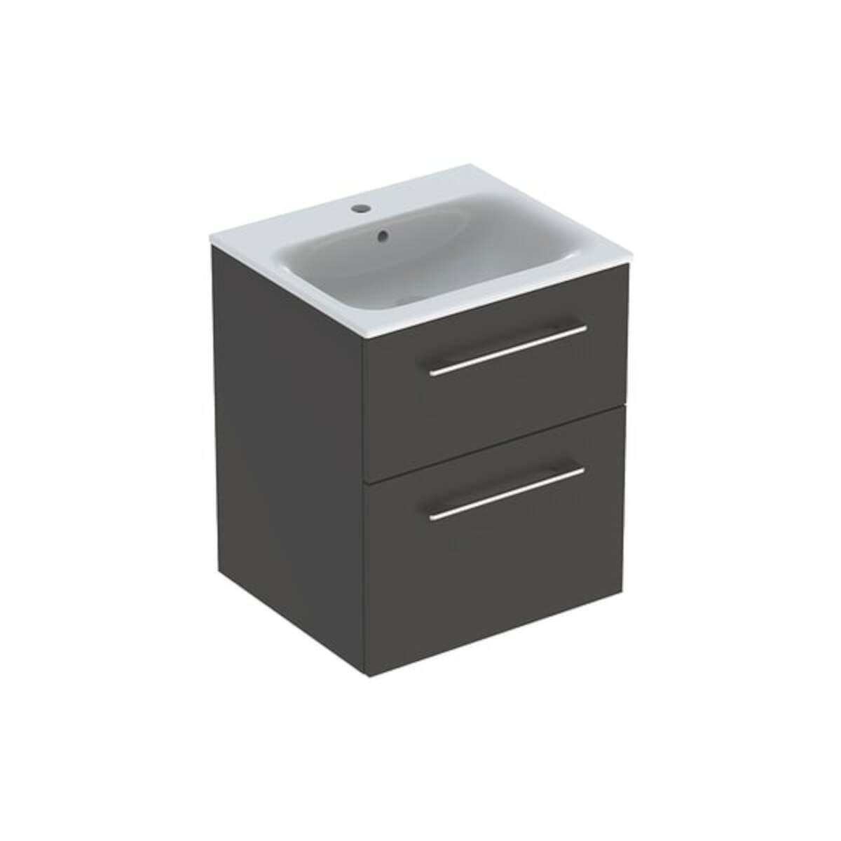 501.233.00.1 Geberit Selnova Square 55 x 50 cm umivalnik z omarico