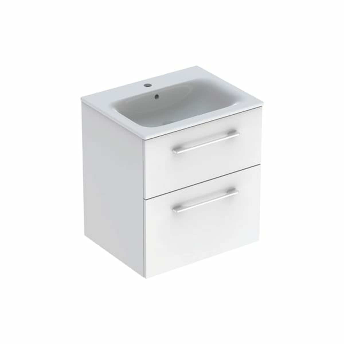 501.236.00.1 Geberit Selnova Square 60 x 50 cm umivalnik z omarico