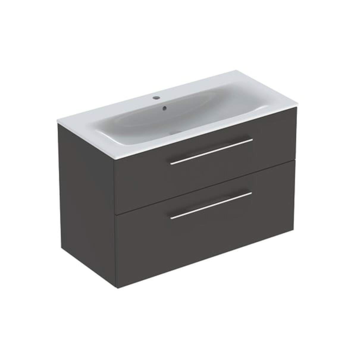 501.245.00.1 Geberit Selnova Square 100 x 50 cm umivalnik z omarico