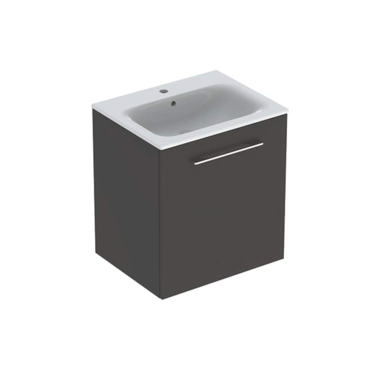 501.253.00.1 Geberit Selnova Square 60 x 50 cm umivalnik z omarico