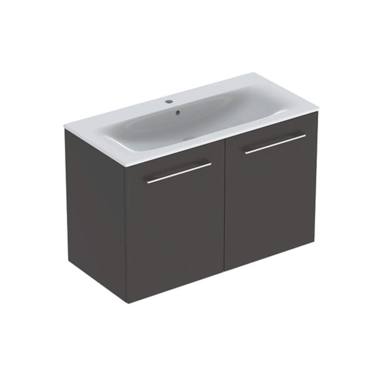 501.261.00.1 Geberit Selnova Square 100 x 50 cm umivalnik z omarico