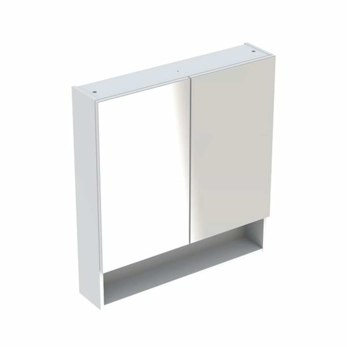 501.268.00.1 Geberit Selnova Square 79 x 85 cm omarica z ogledalom
