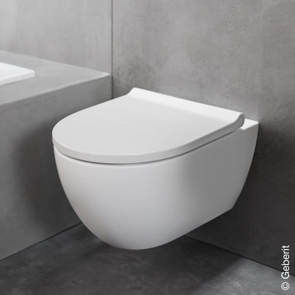 502.717.00.1 Geberit Acanto TurboFlush viseča brezrobna WC školjka