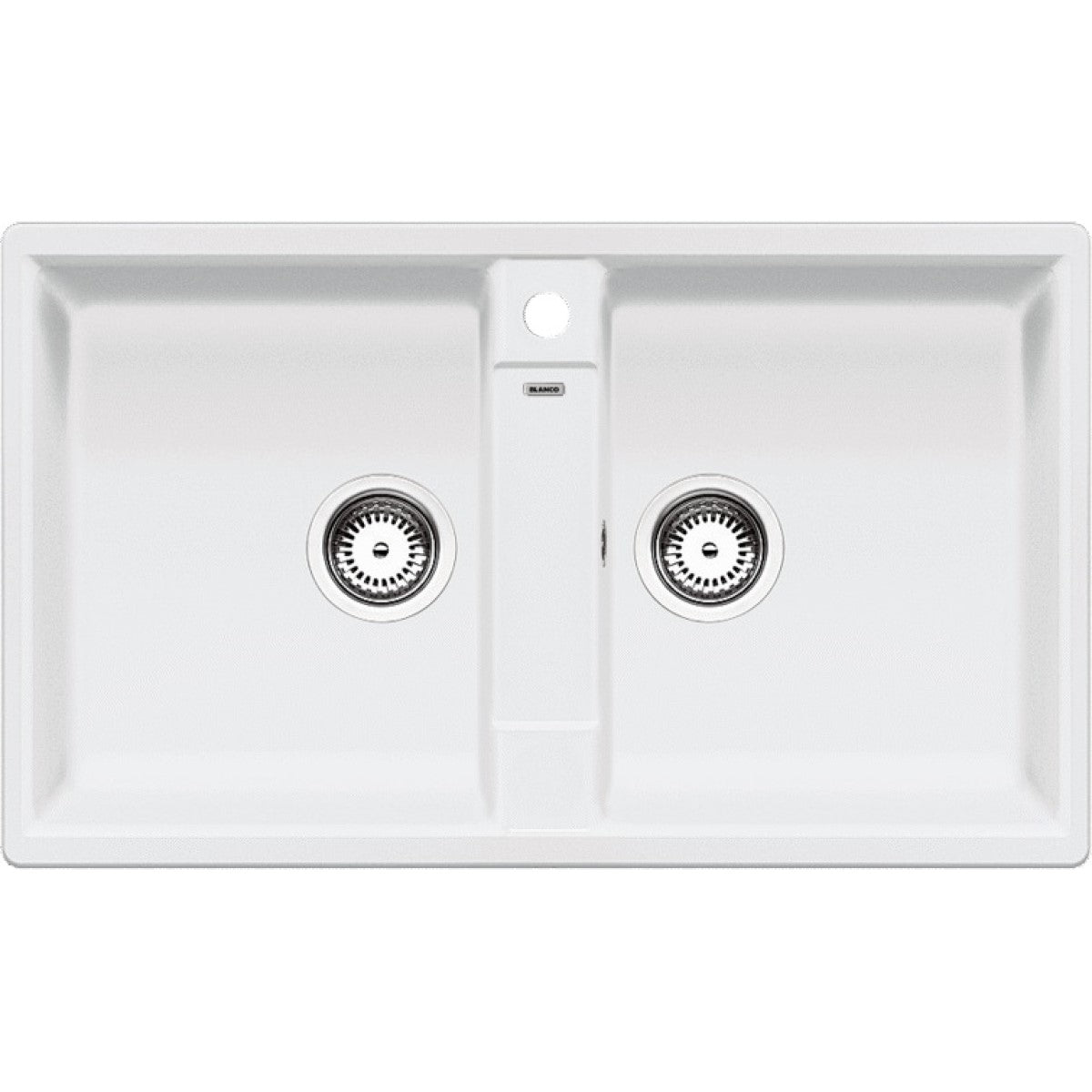 516678 Blanco Zia 9 dvojno pomivalno korito iz umetnega kamna