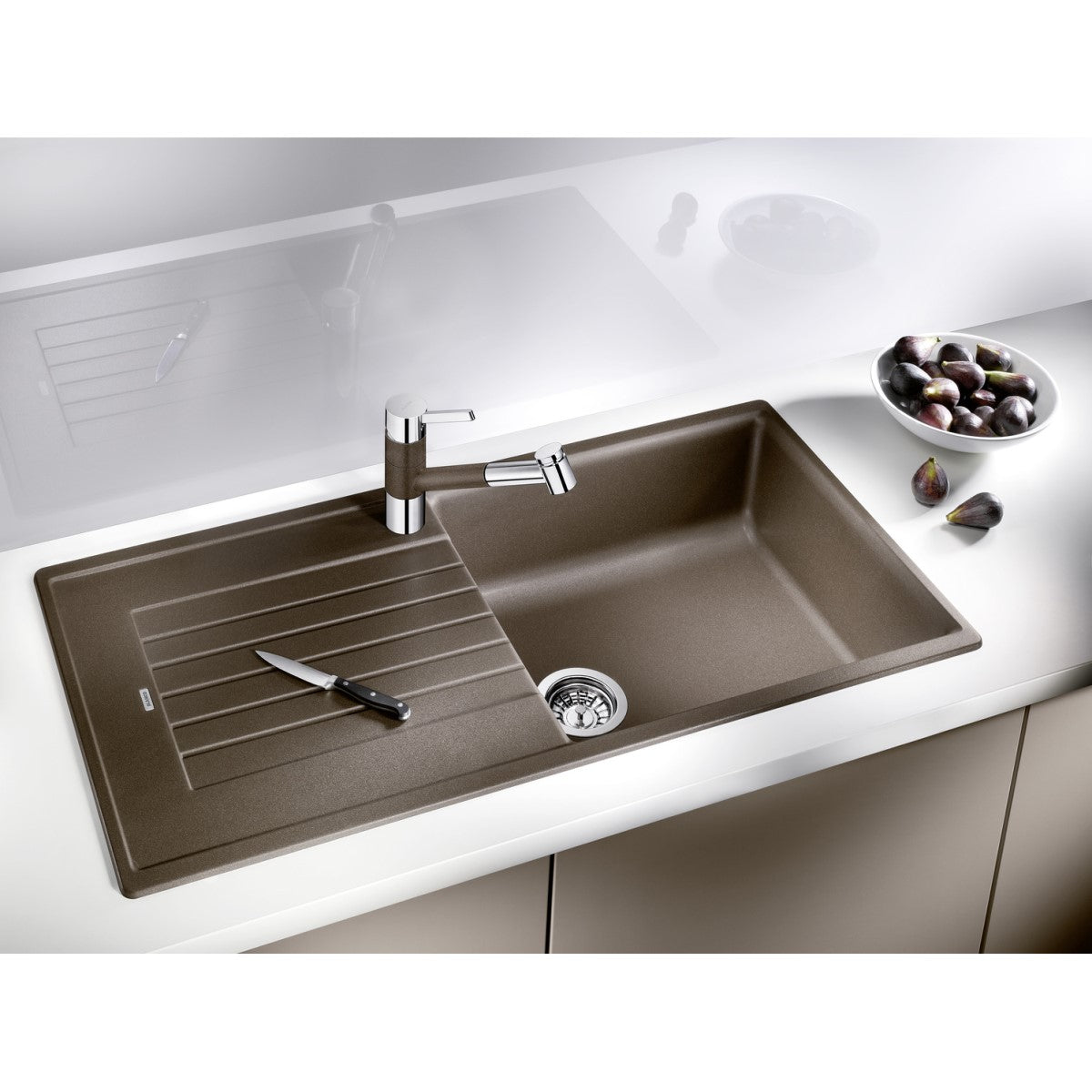 517571 Blanco Zia XL 6 S pomivalno korito iz umetnega kamna