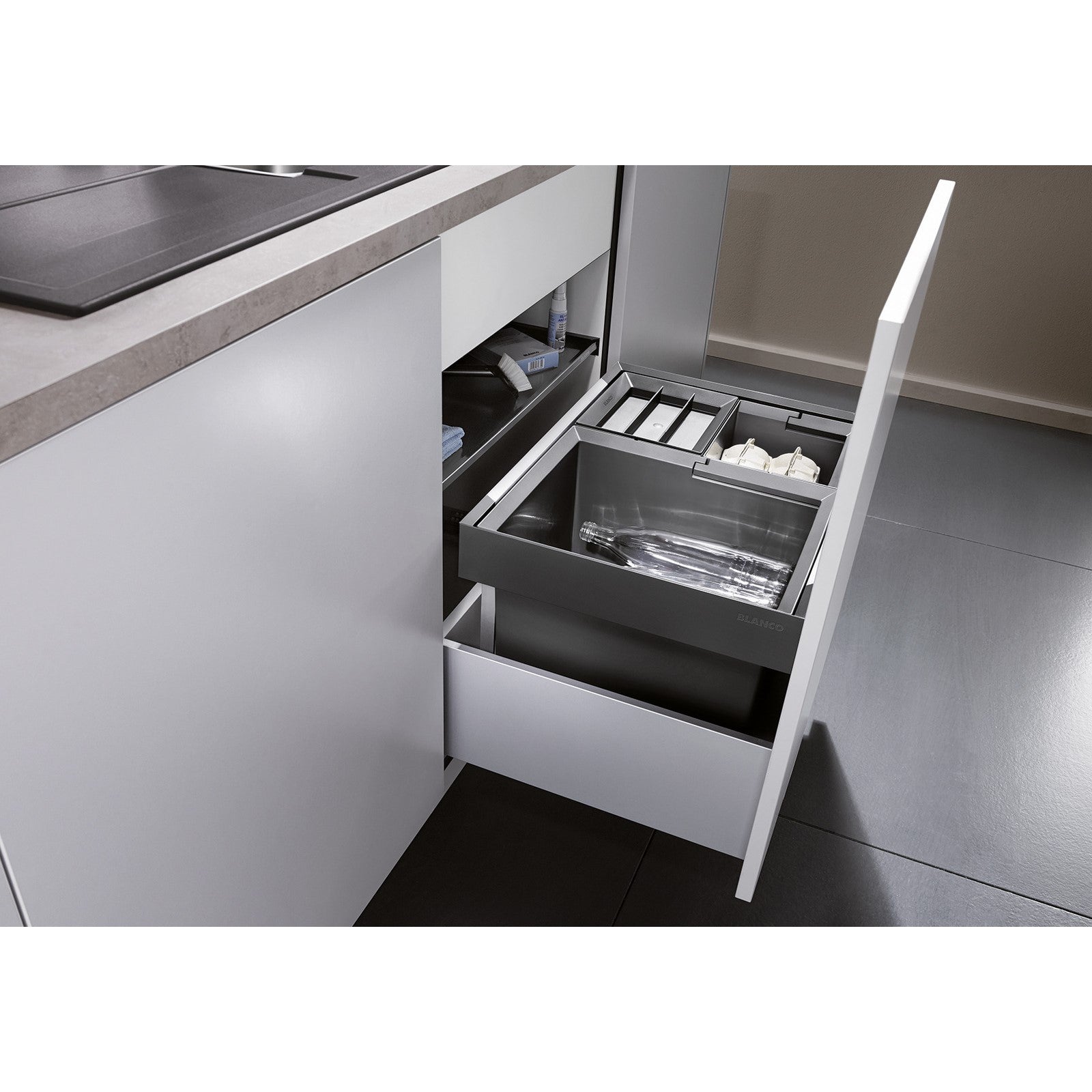 521473 Blanco Flexon II XL 60/3, 1 x 30l, 2 x 8l sorter odpadkov