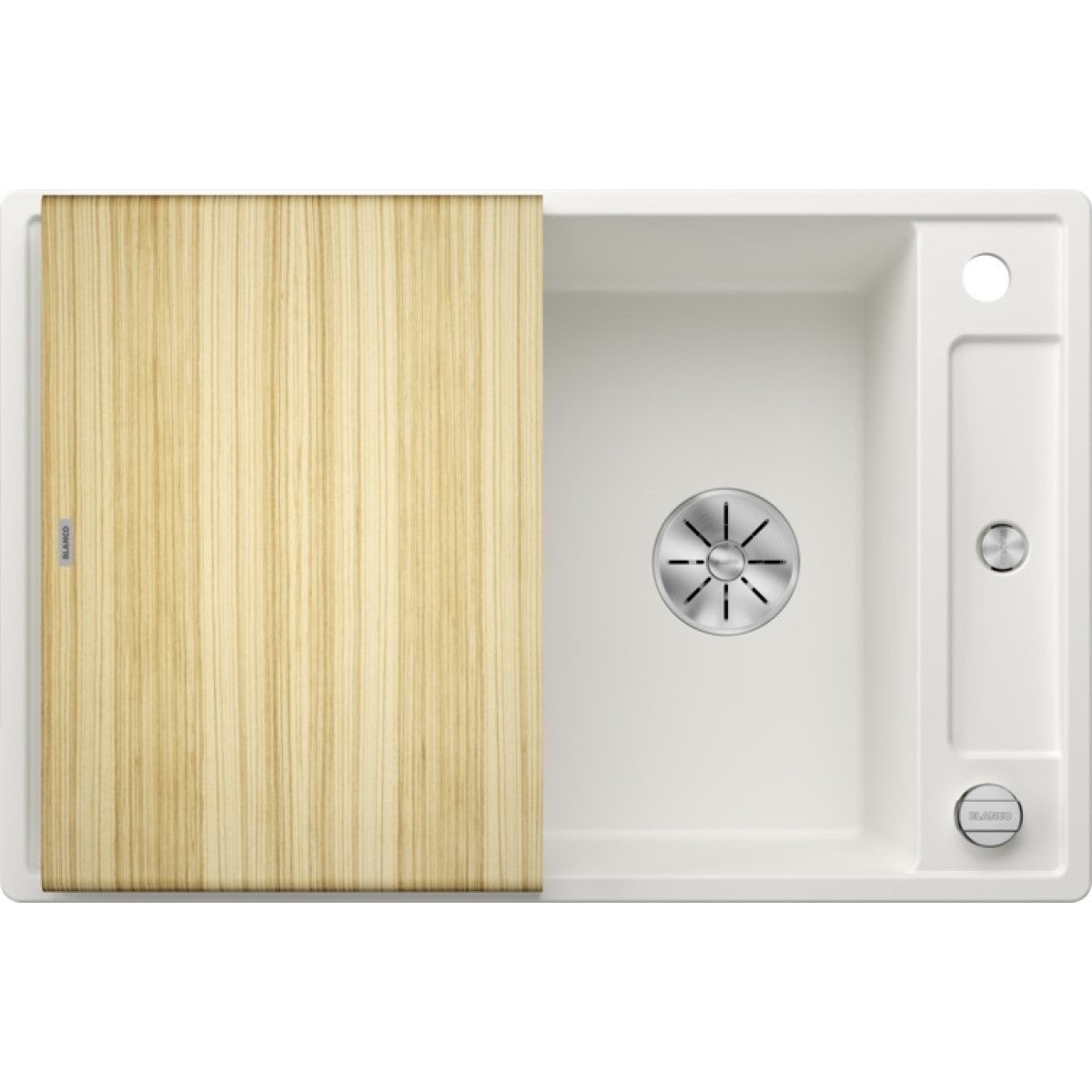 523177 Blanco Axia III 45 S pomivalno korito iz umetnega kamna