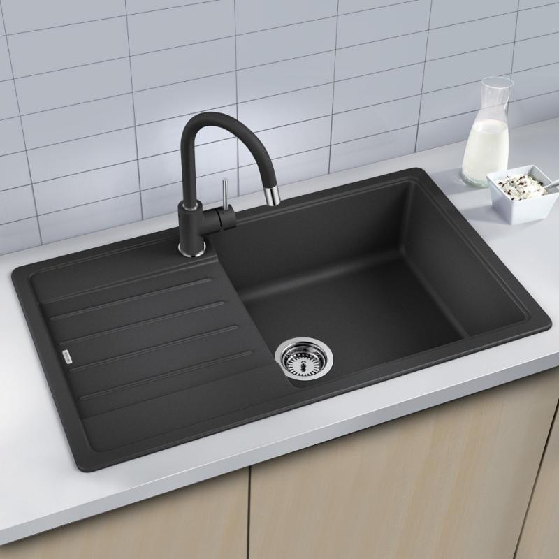 Pomivalno korito 523326 Blanco Legro XL 6 S pomivalno korito iz umetnega kamna | KOPALNICA-ONLINE.SI