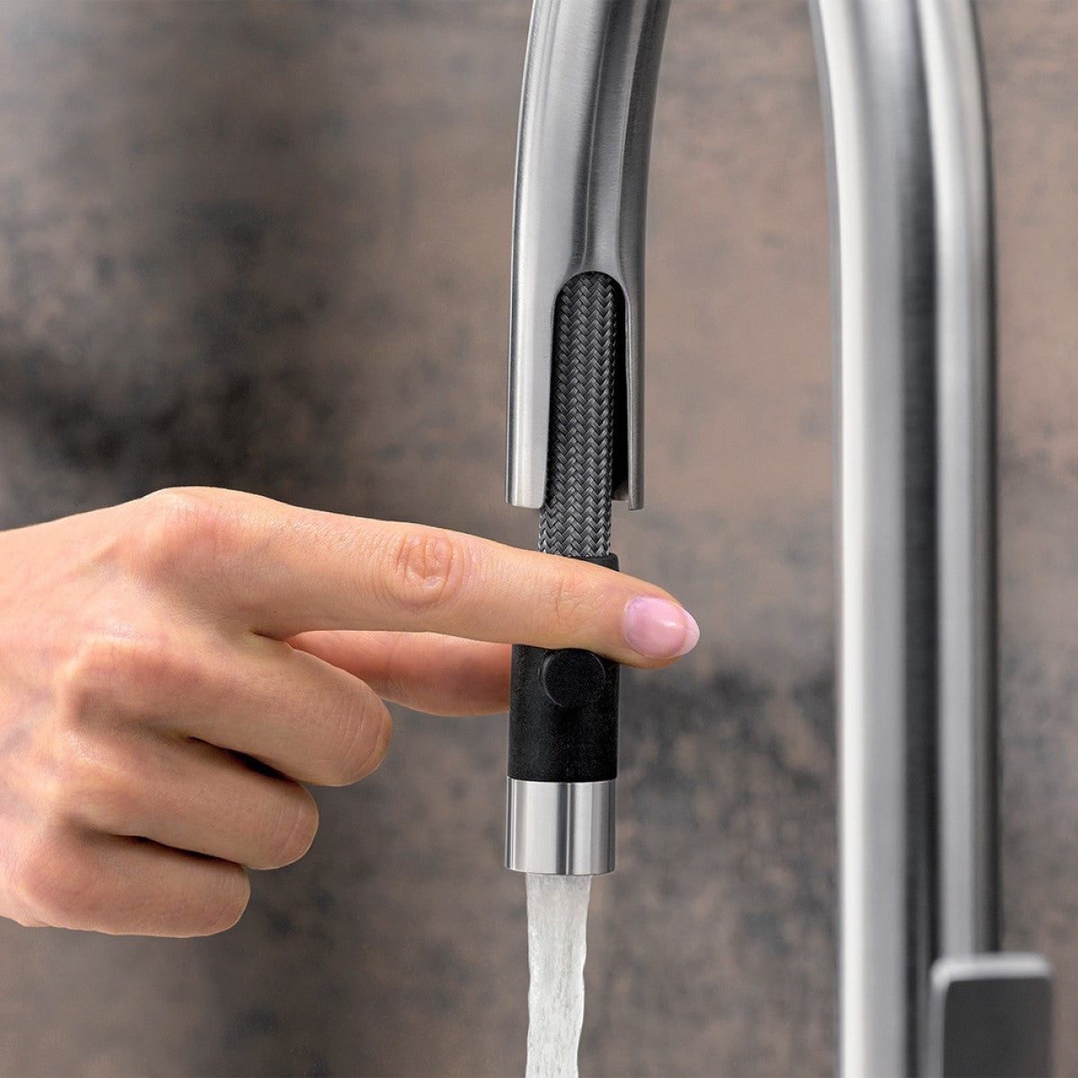 525125 Blanco Candor-S izvlečna kuhinjska armatura za nizkotlačni grelnik (3 cevi)