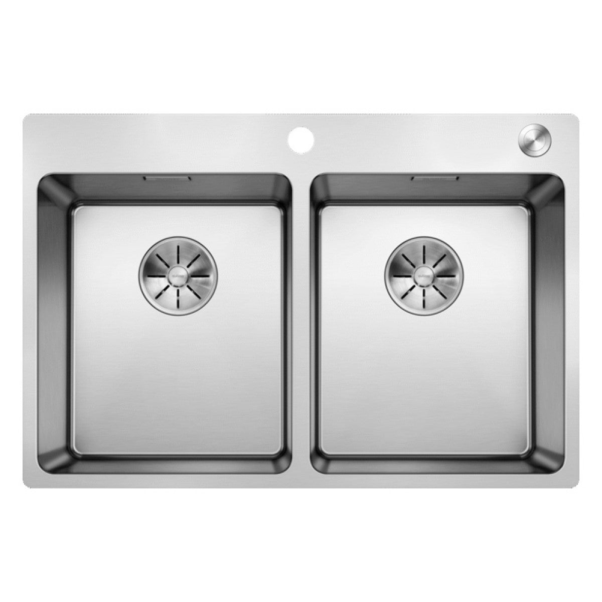525248 Blanco Andano 340/340-IF/A dvojno pomivalno korito iz nerjavnega jekla