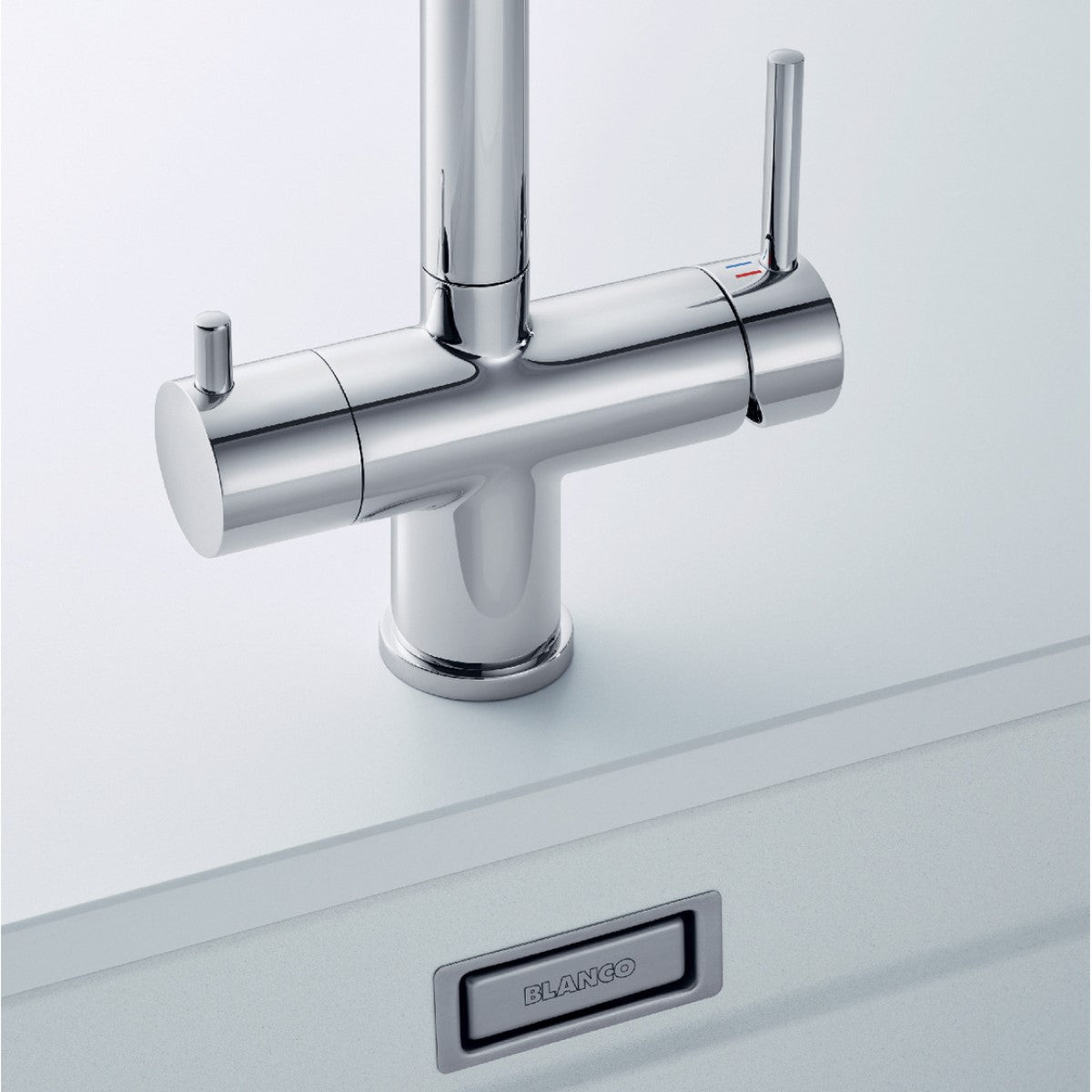 526158 Blanco Fontas-S II Filter črna izvlečna kuhinjska armatura s priključkom za vodni filter