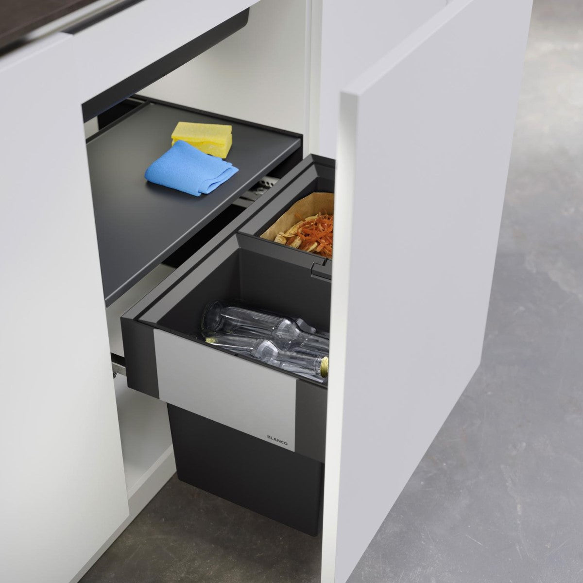 526207 Blanco Select II Compact 60/2, 2 x 17l sorter odpadkov